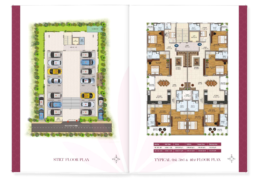 3 BHK Apartment / Flat  For Sale C-Scheme JAIPUR| KARTARA MANSION